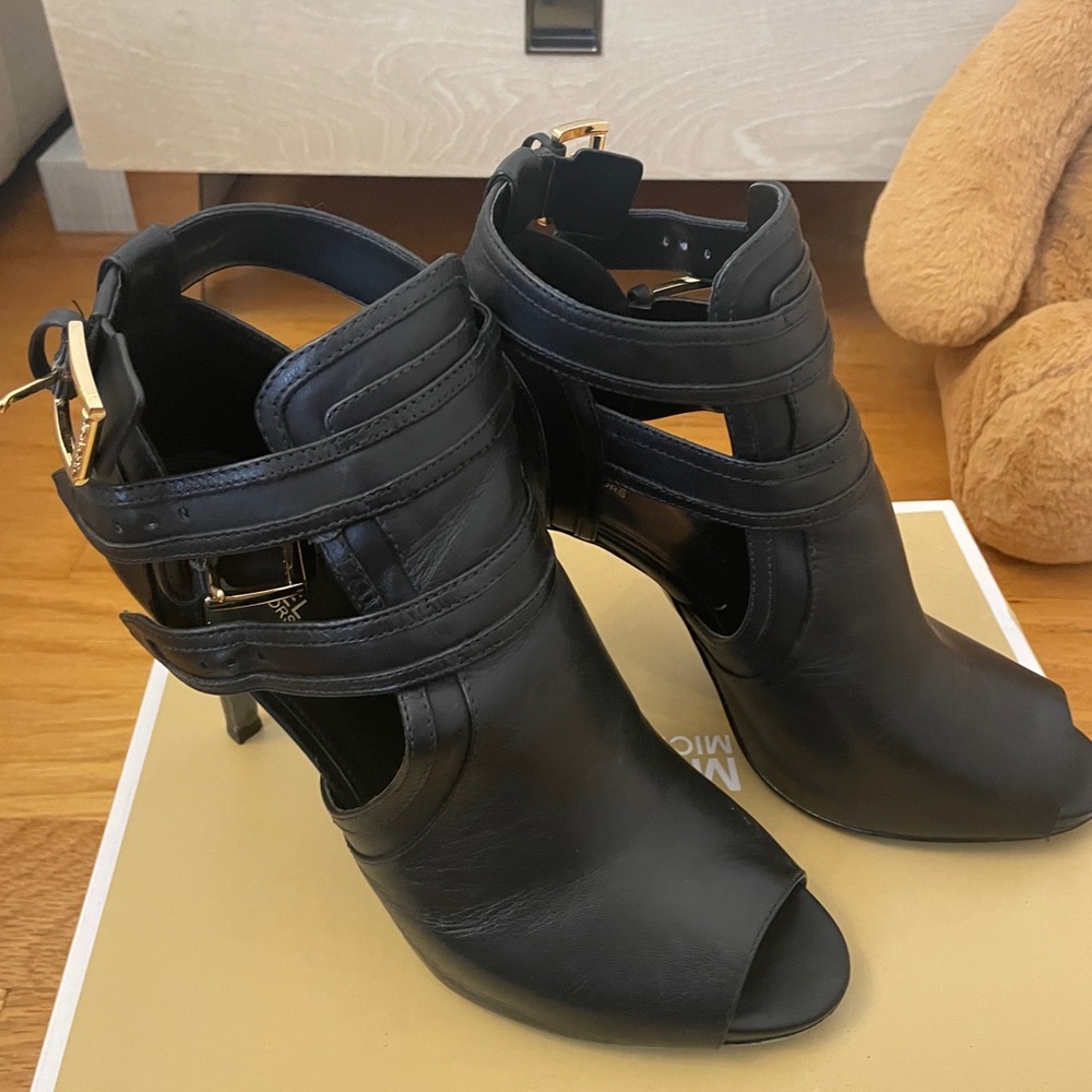 Michael Kors Open Toe Booties